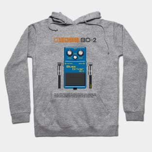 BOSS BD-2 Blues Driver Stomp Box [light] Hoodie